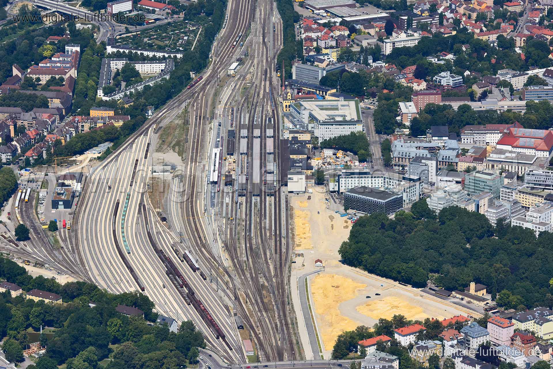 Luftaufnahme Augsburg in Augsburg | Schwaben, Bayern