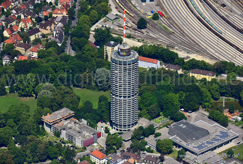 Luftaufnahme Augsburg in Augsburg | Schwaben, Bayern
