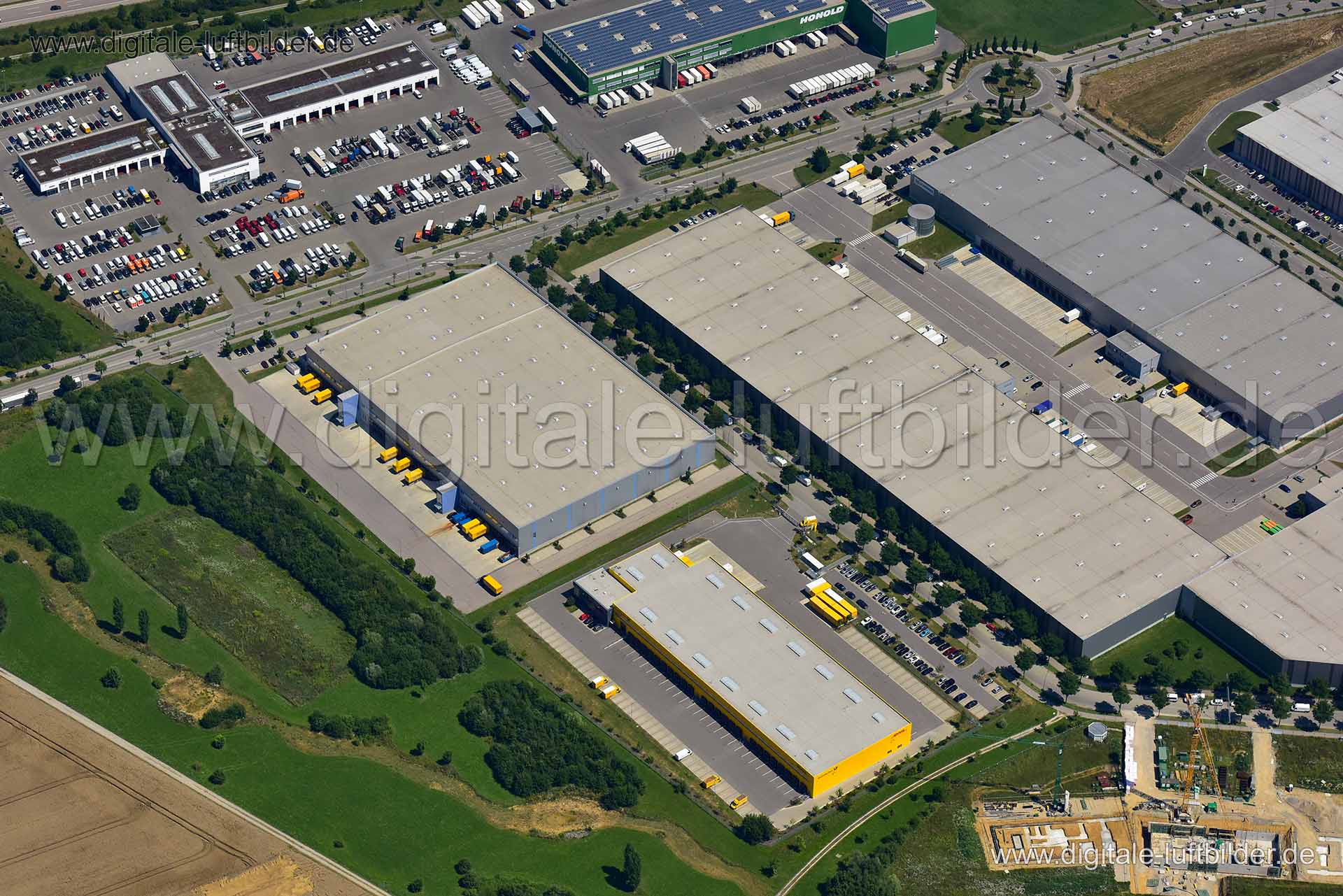 Luftaufnahme Gersthofen in Augsburg | Schwaben, Bayern