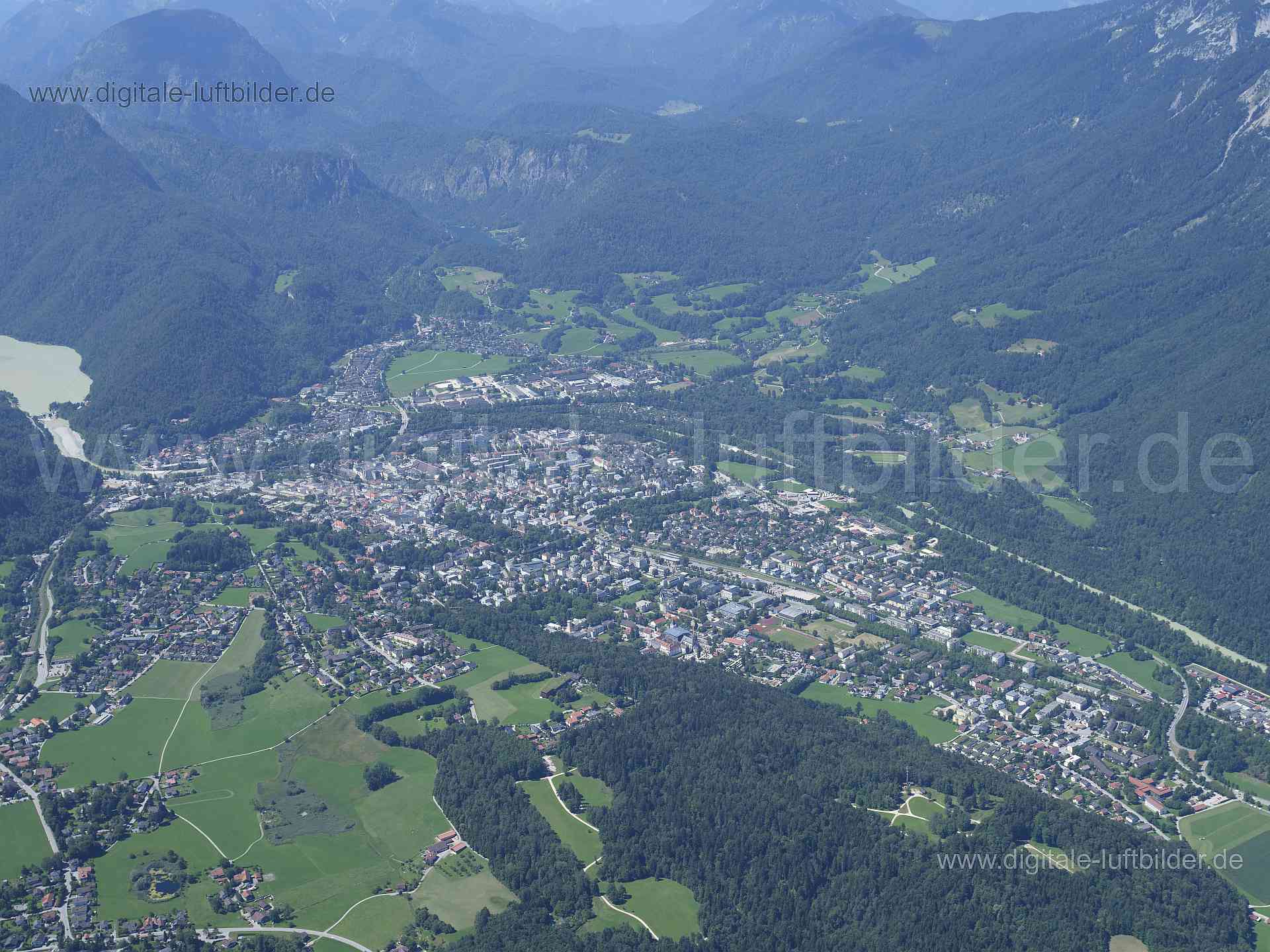 Luftaufnahme Bad Reichenhall in Bad Reichenhall | Oberbayern, Bayern