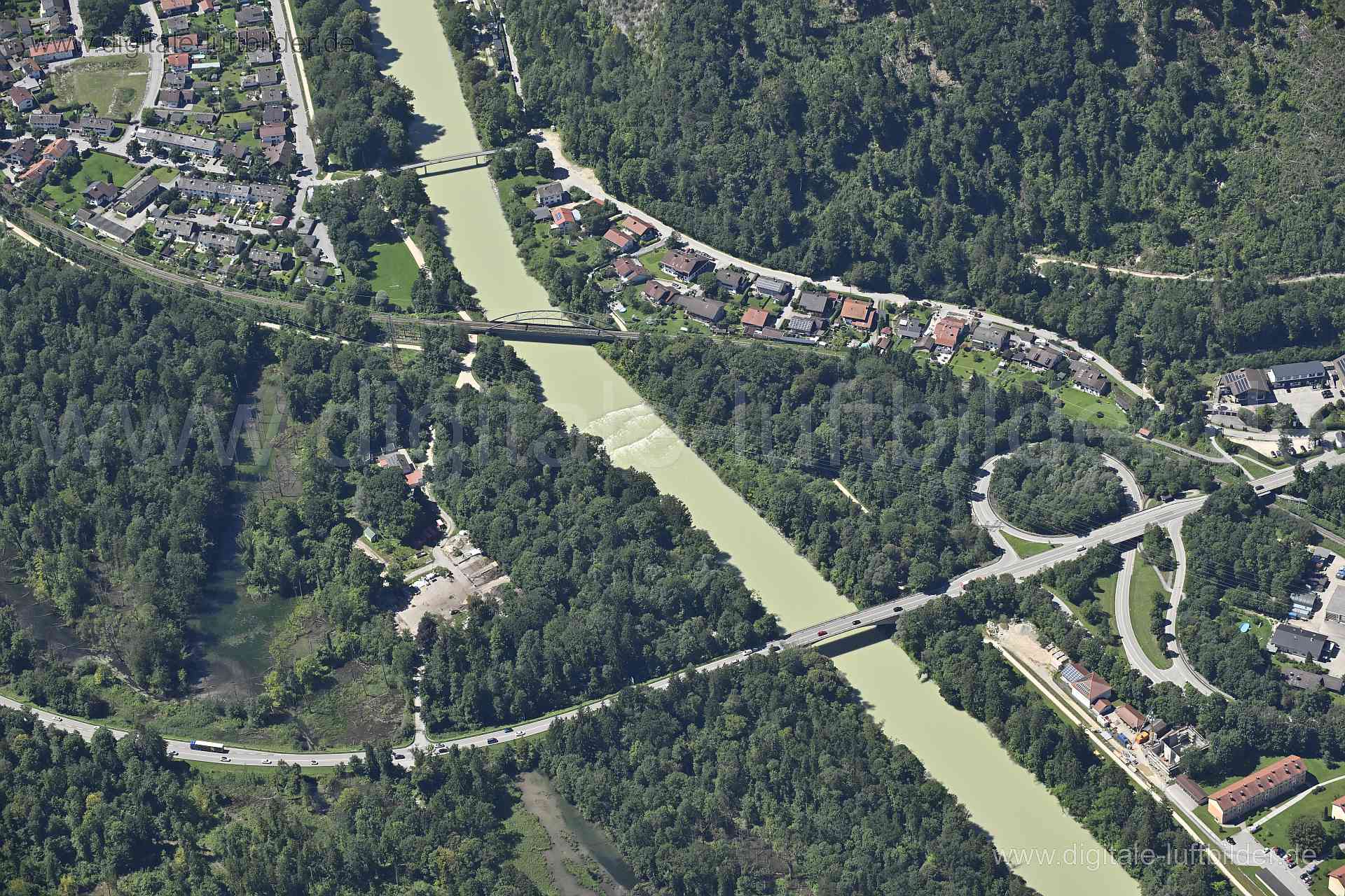 Luftaufnahme Bad Reichenhall in Bad Reichenhall | Oberbayern, Bayern