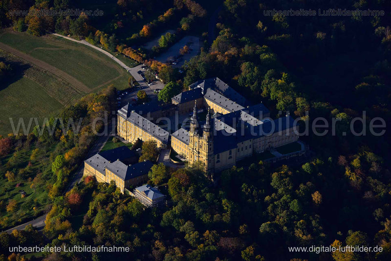 Luftaufnahme Kloster Banz in Bad Staffelstein | Oberfranken, Bayern