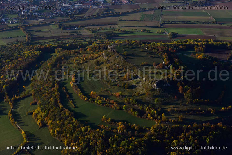 Luftaufnahme Staffelberg in Bad Staffelstein | Oberfranken, Bayern