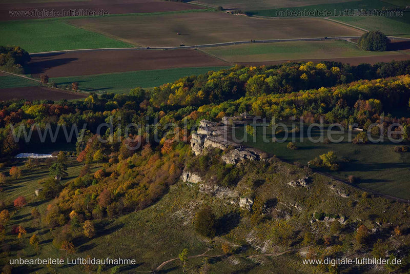 Luftaufnahme Staffelberg in Bad Staffelstein | Oberfranken, Bayern