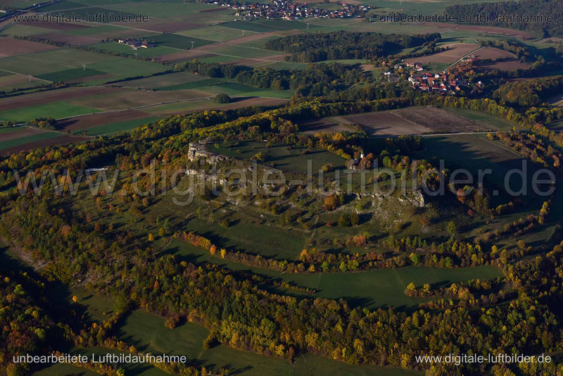 Luftaufnahme Staffelberg in Bad Staffelstein | Oberfranken, Bayern