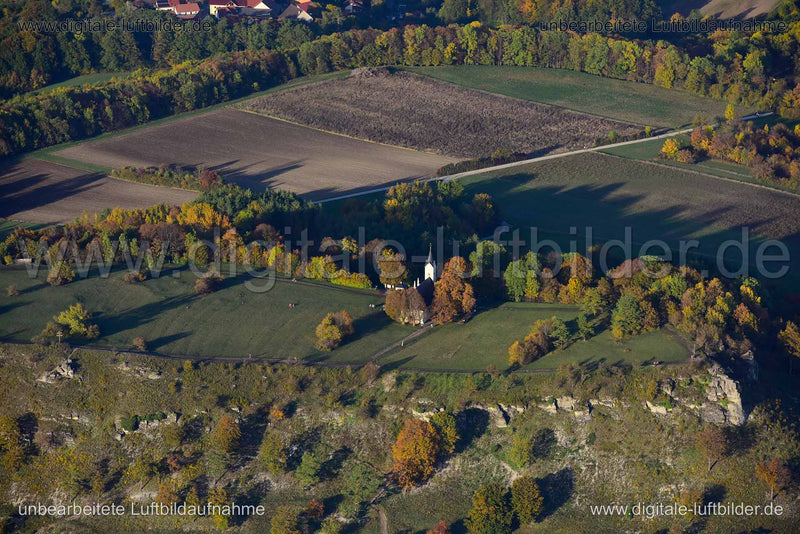 Luftaufnahme Staffelberg in Bad Staffelstein | Oberfranken, Bayern