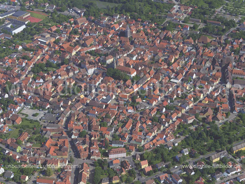 Luftaufnahme Bad Windsheim in Bad Windsheim | Mittelfranken, Bayern