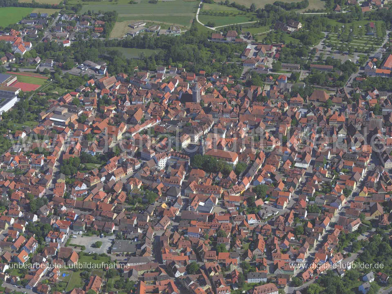 Luftaufnahme Bad Windsheim in Bad Windsheim | Mittelfranken, Bayern