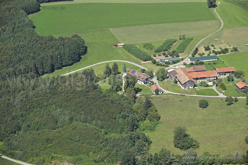 Luftaufnahme Jakobsbaiern in Baiern | Oberbayern, Bayern