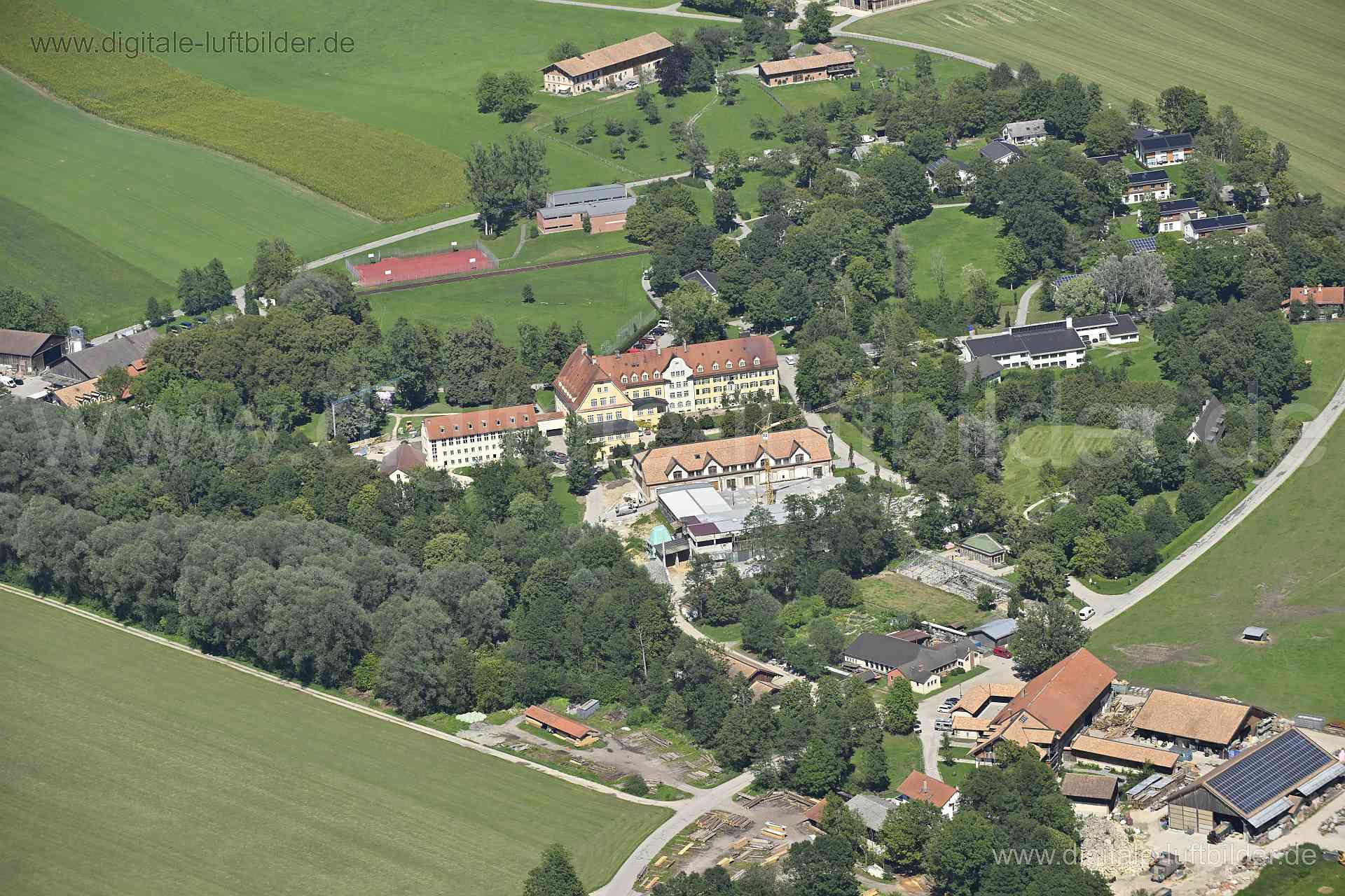 Luftaufnahme Piusheim in Baiern | Oberbayern, Bayern