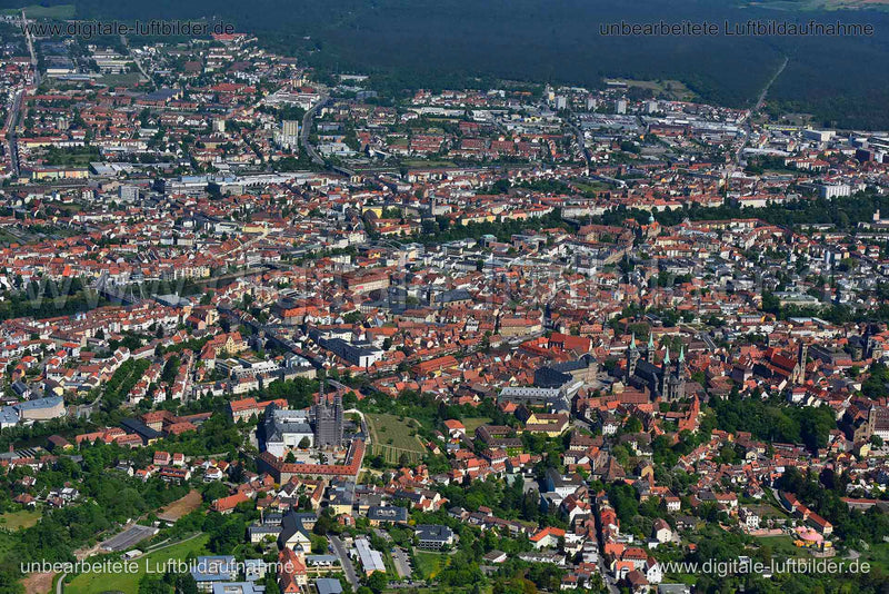 Luftaufnahme Bamberg in Bamberg | Oberfranken, Bayern