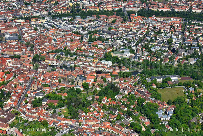 Luftaufnahme Bamberg in Bamberg | Oberfranken, Bayern