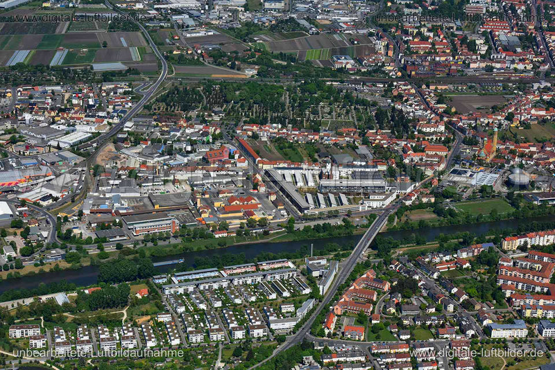 Luftaufnahme Bamberg in Bamberg | Oberfranken, Bayern