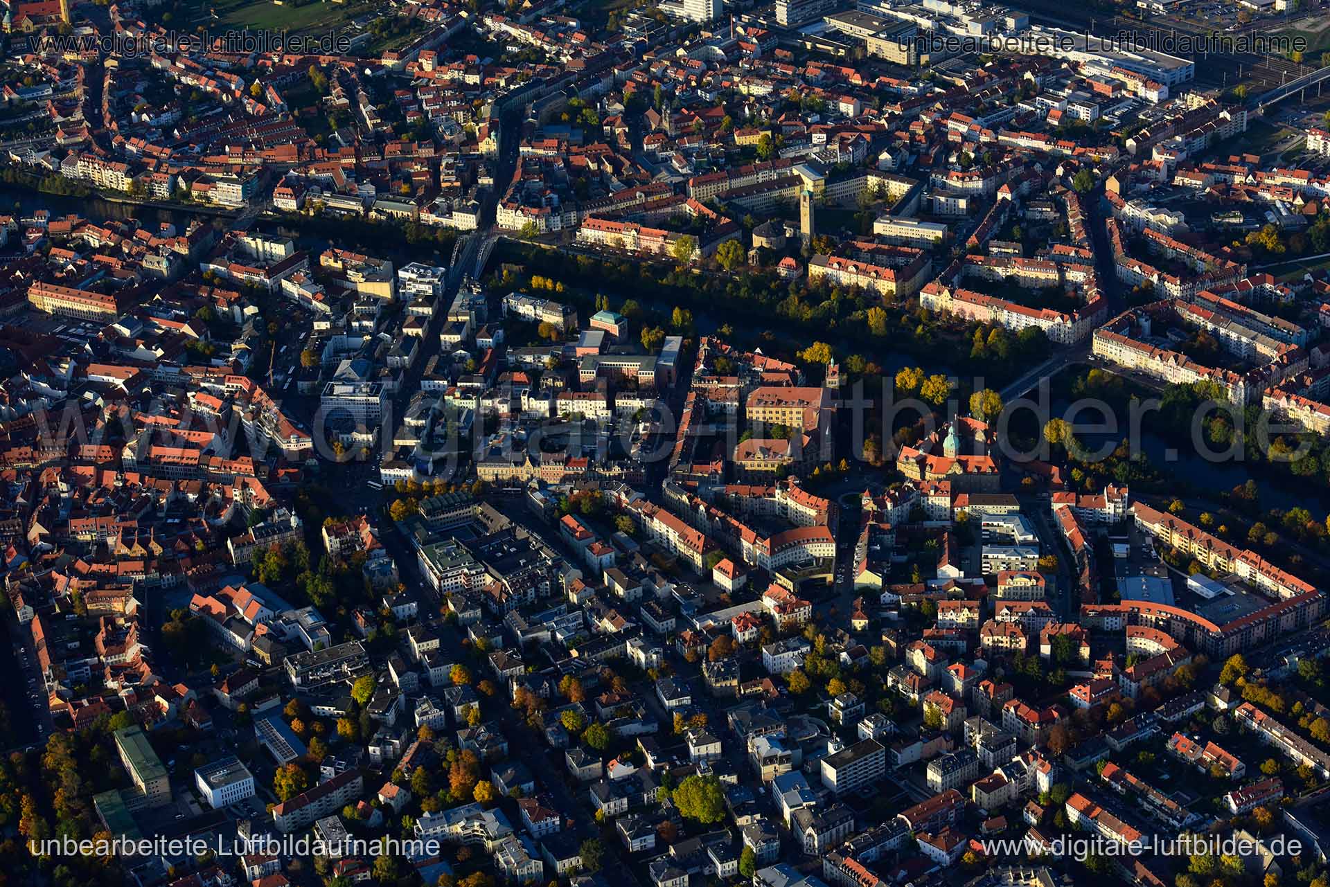 Luftaufnahme Bamberg in Bamberg | Oberfranken, Bayern