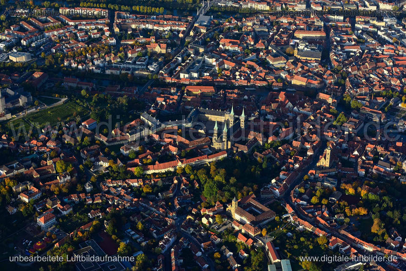 Luftaufnahme Bamberg in Bamberg | Oberfranken, Bayern