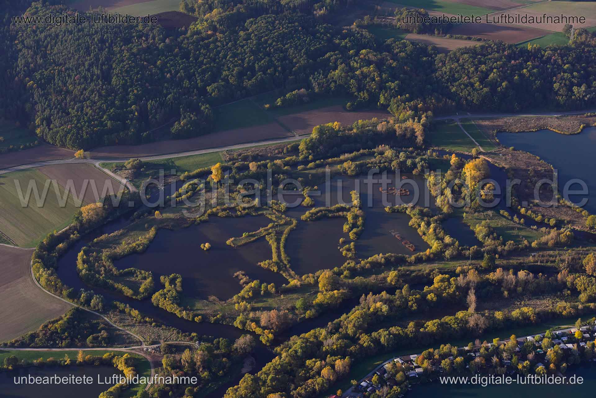 Luftaufnahme Biotop bei Bamberg in Bamberg | Oberfranken, Bayern