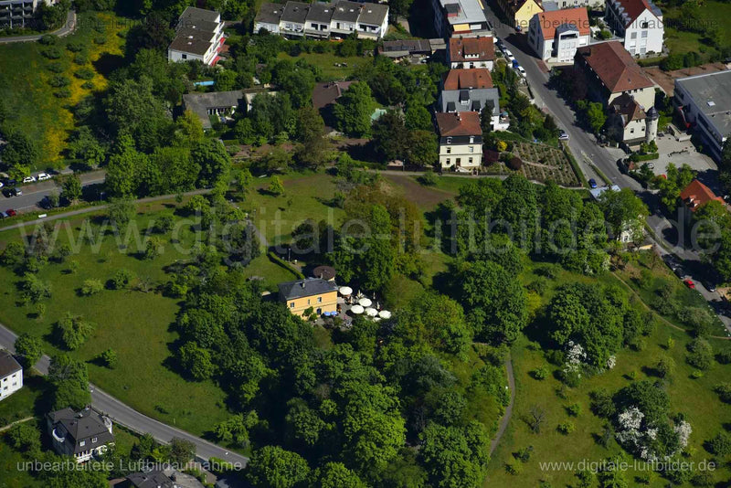 Luftaufnahme Villa Remeis in Bamberg | Oberfranken, Bayern