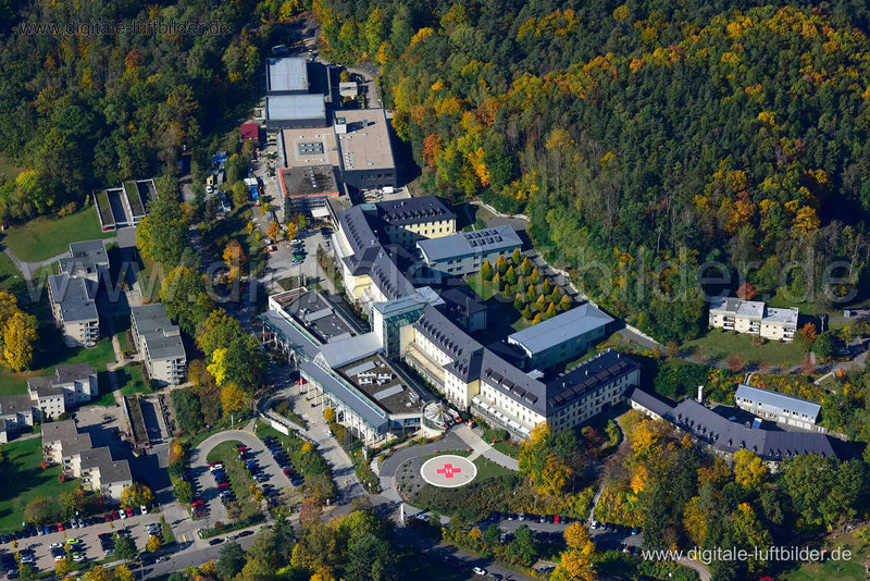 Luftaufnahme Klinik Hohe Warte in Bayreuth | Oberfranken, Bayern