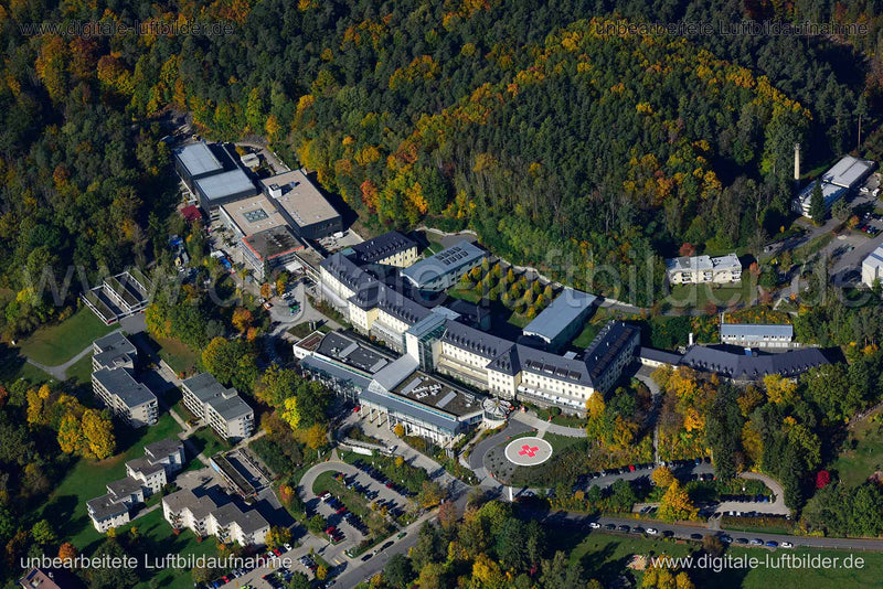 Luftaufnahme Klinik Hohe Warte in Bayreuth | Oberfranken, Bayern