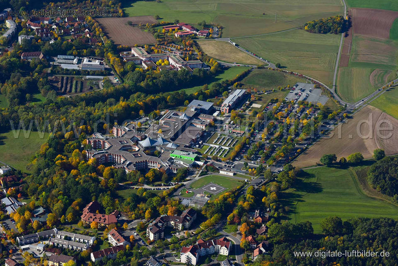 Luftaufnahme Klinikum Bayreuth in Bayreuth | Oberfranken, Bayern
