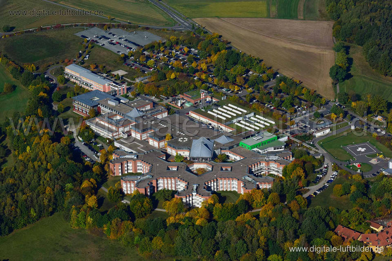 Luftaufnahme Klinikum Bayreuth in Bayreuth | Oberfranken, Bayern