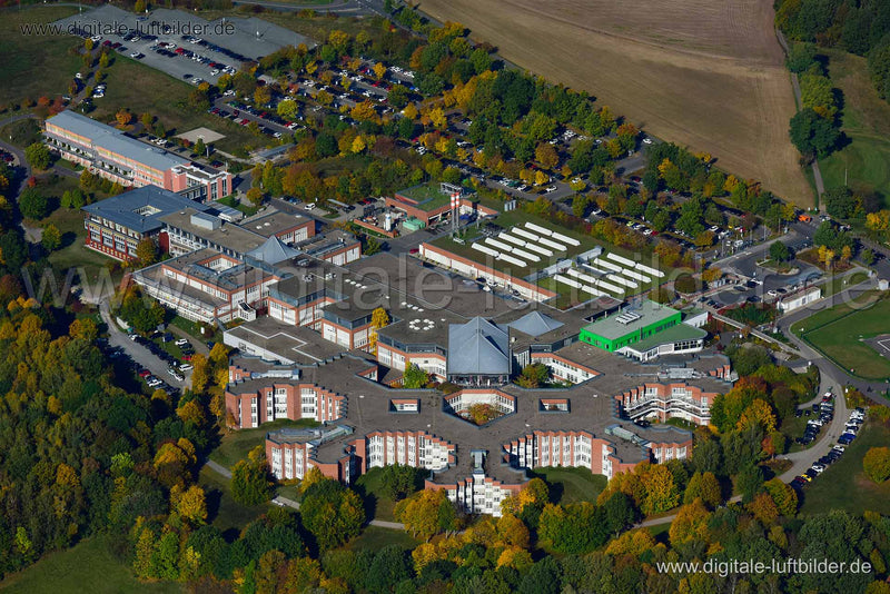 Luftaufnahme Klinikum Bayreuth in Bayreuth | Oberfranken, Bayern