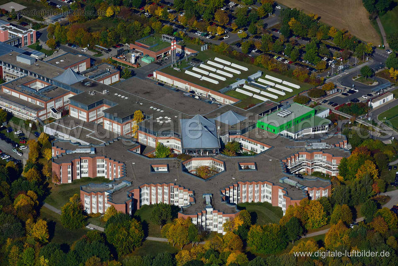 Luftaufnahme Klinikum Bayreuth in Bayreuth | Oberfranken, Bayern