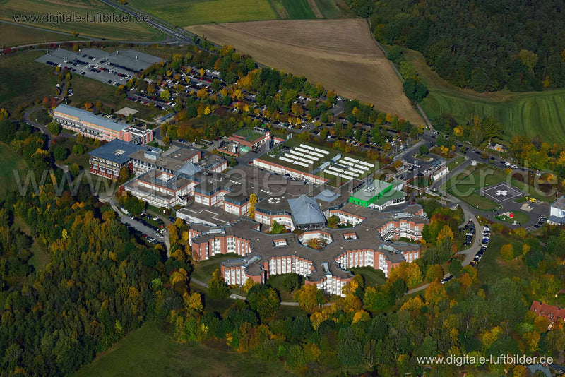 Luftaufnahme Klinikum Bayreuth in Bayreuth | Oberfranken, Bayern