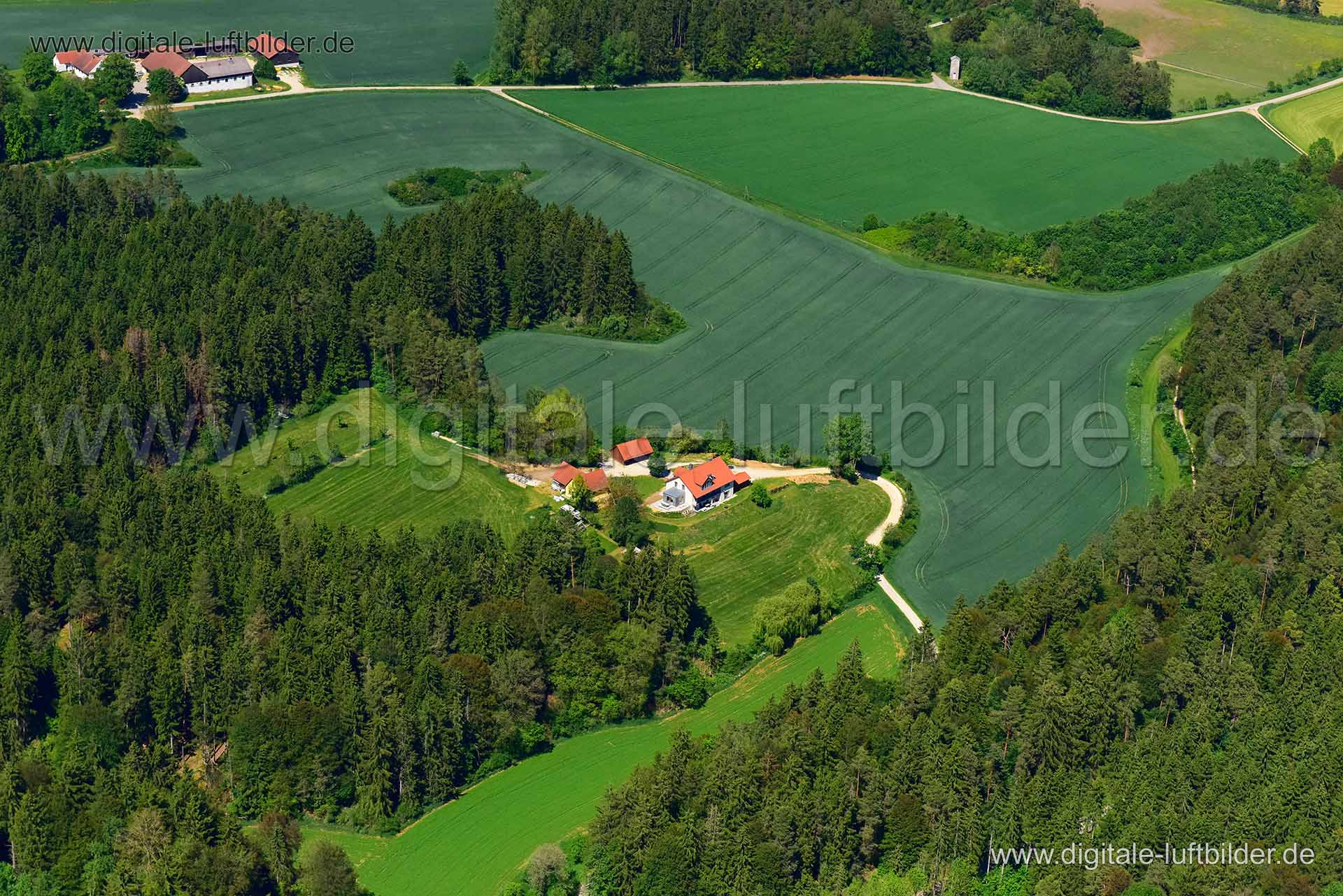 Luftaufnahme Gramteshof in Beratzhausen | Oberpfalz, Bayern