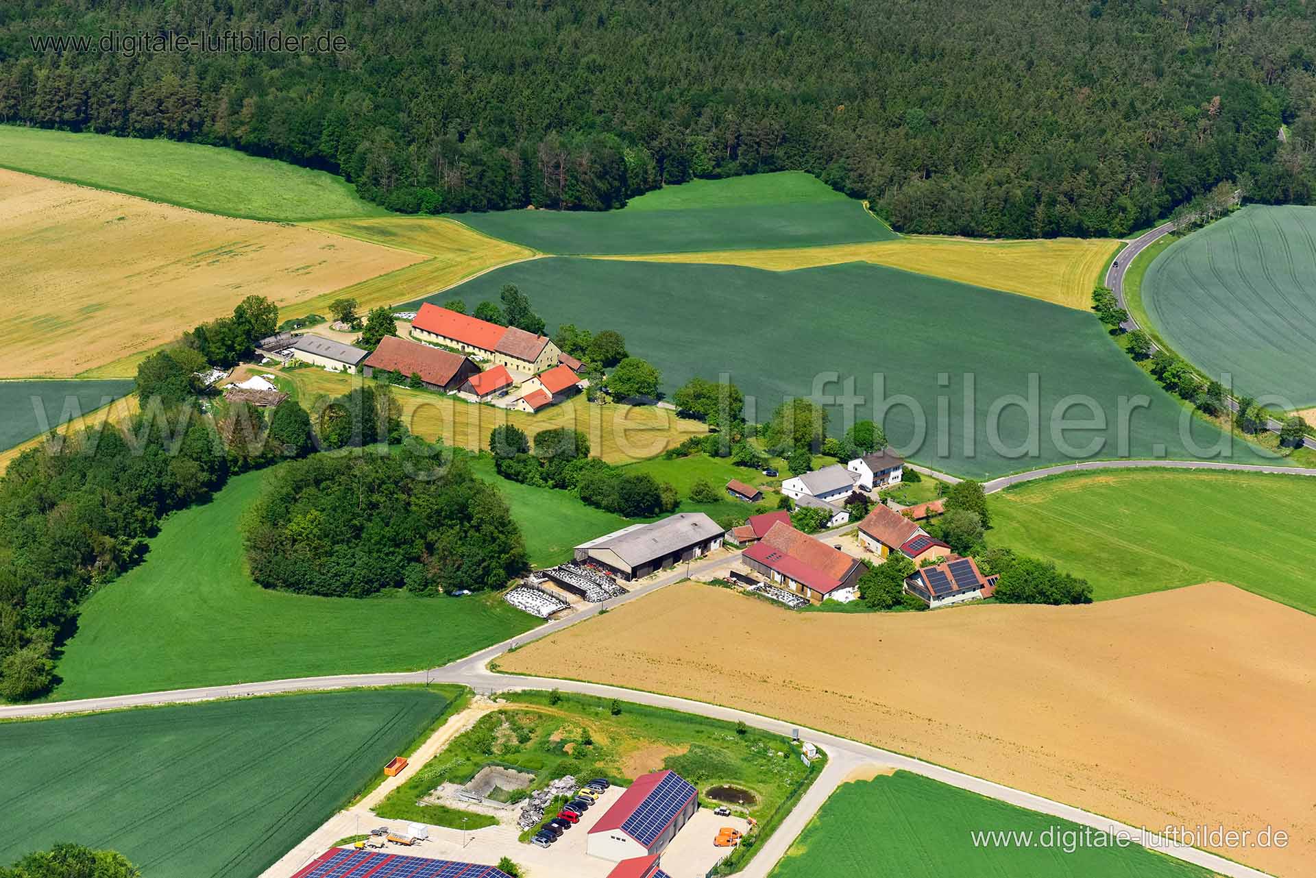 Luftaufnahme Hinterthann in Beratzhausen | Oberpfalz, Bayern