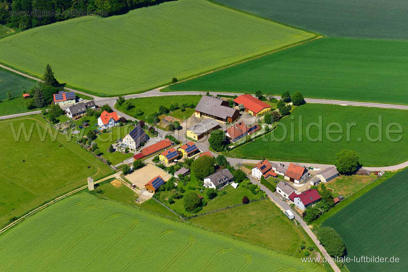 Luftaufnahme Hinterthann in Beratzhausen | Oberpfalz, Bayern