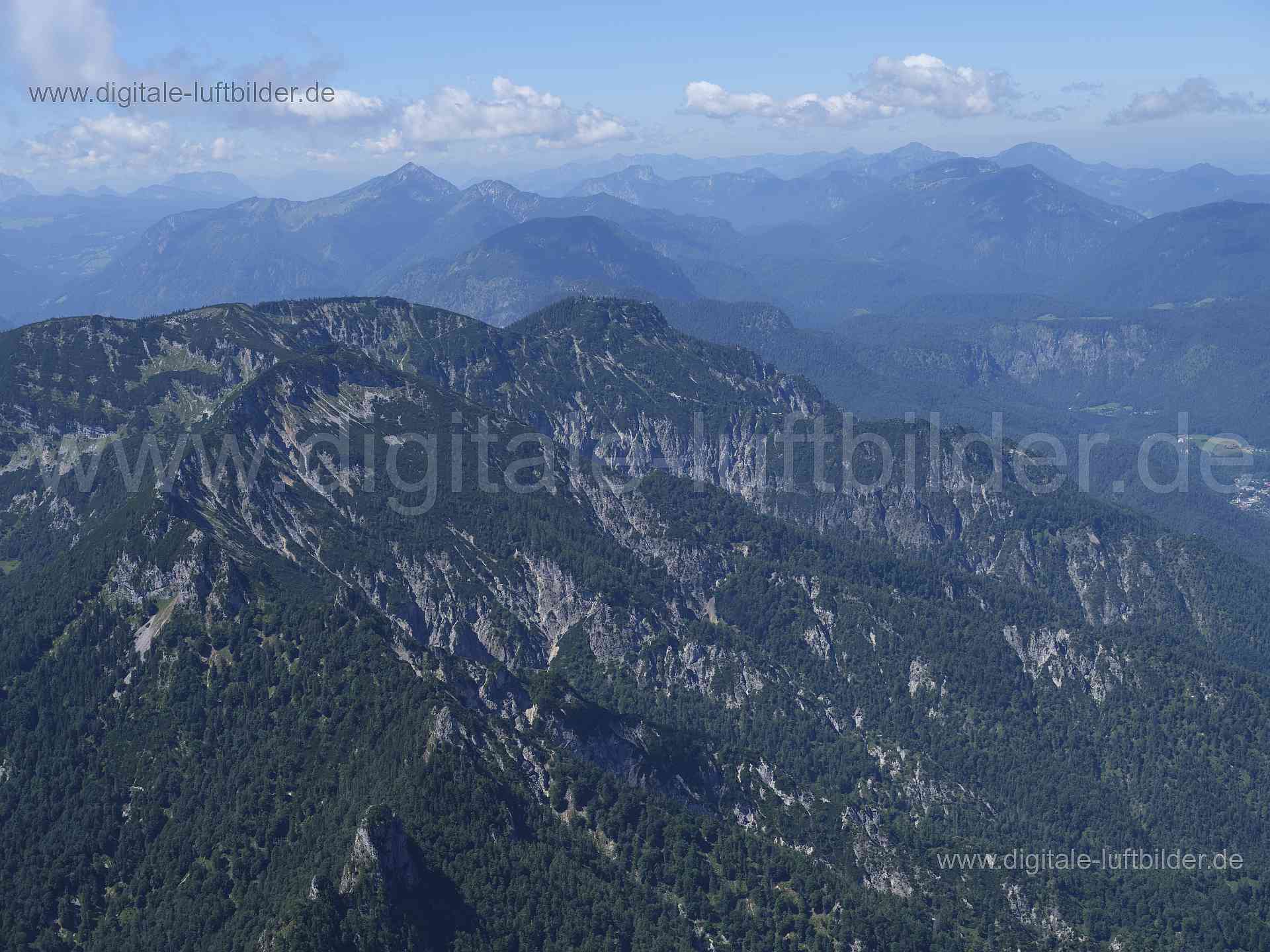 Luftaufnahme Alpen in Berchtesgaden | Oberbayern, Bayern