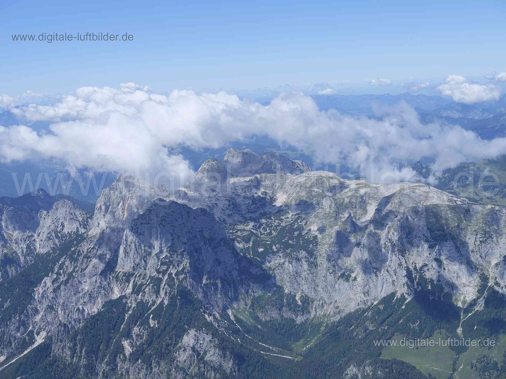 Luftaufnahme Alpen in Berchtesgaden | Oberbayern, Bayern