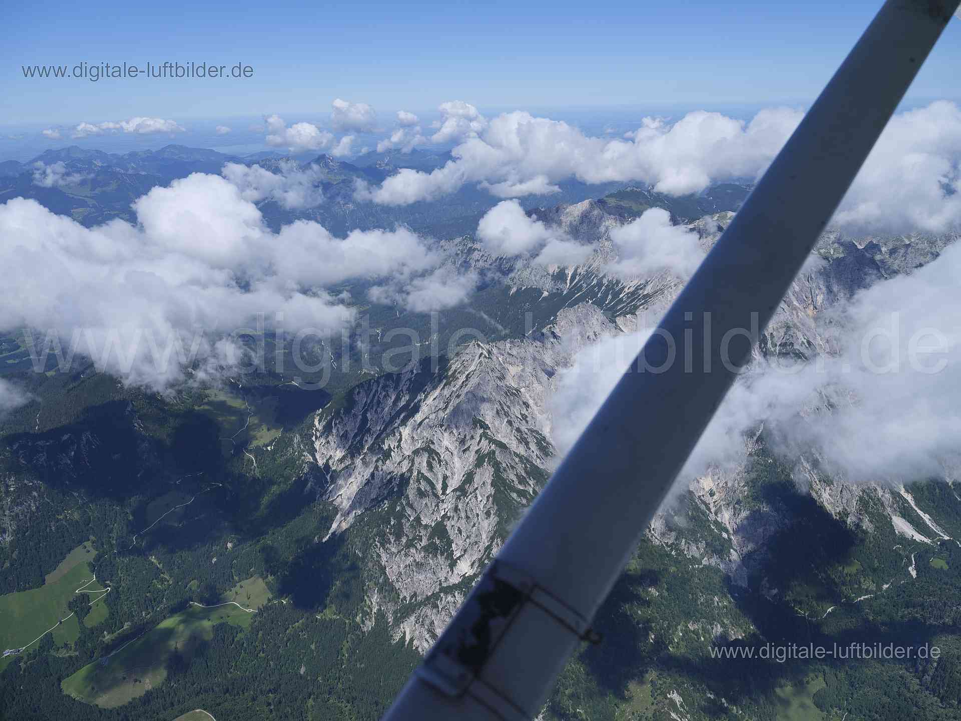 Luftaufnahme Alpen in Berchtesgaden | Oberbayern, Bayern