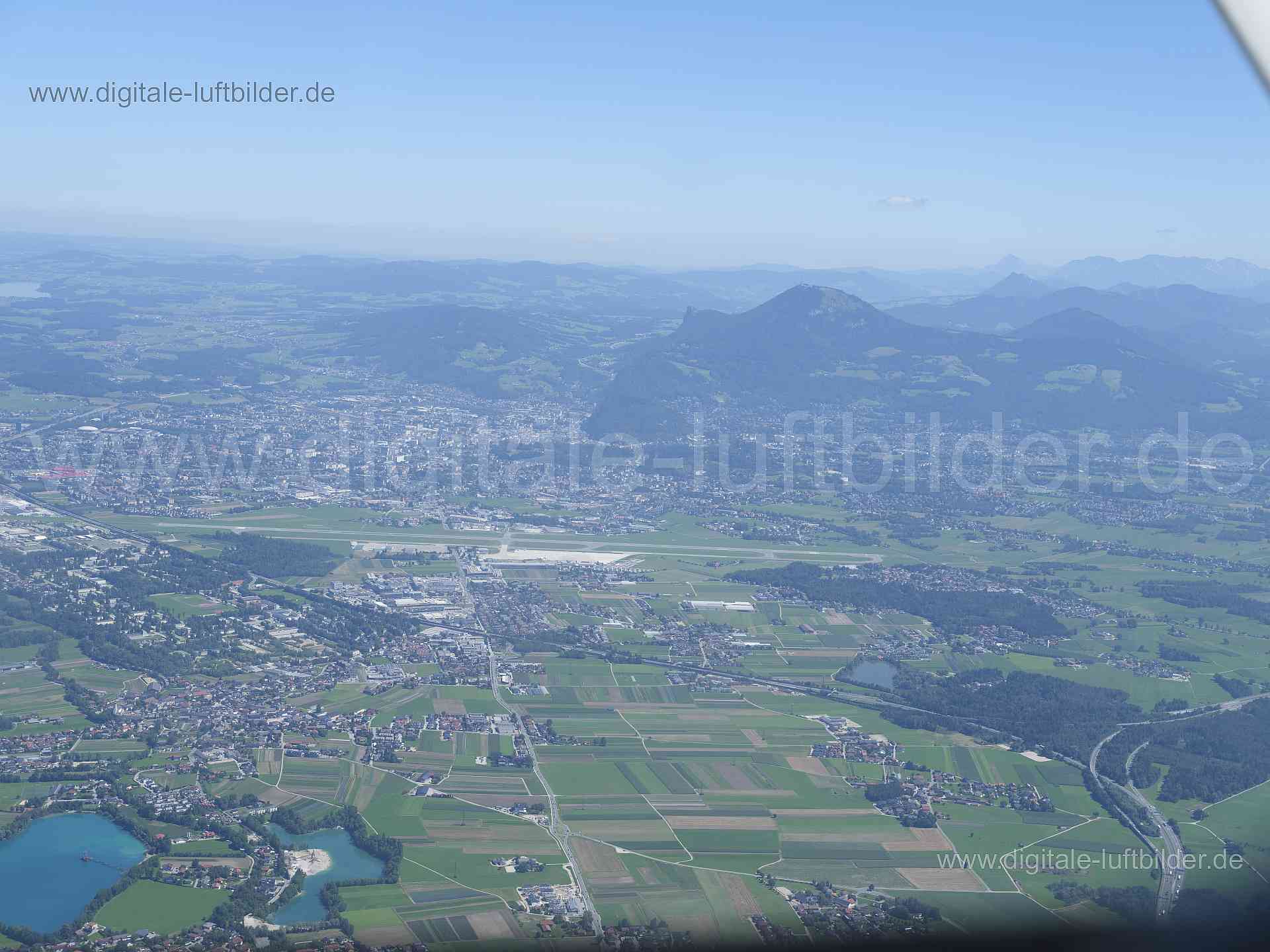 Luftaufnahme Alpenvorland in Berchtesgaden | Oberbayern, Bayern