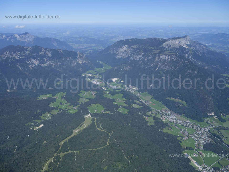 Luftaufnahme Berchdesgardener Land in Berchtesgaden | Oberbayern, Bayern