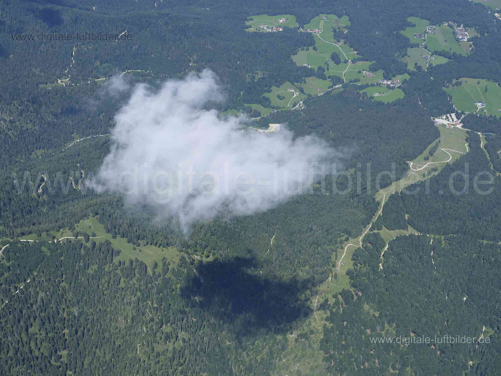 Luftaufnahme Berchdesgardener Land in Berchtesgaden | Oberbayern, Bayern