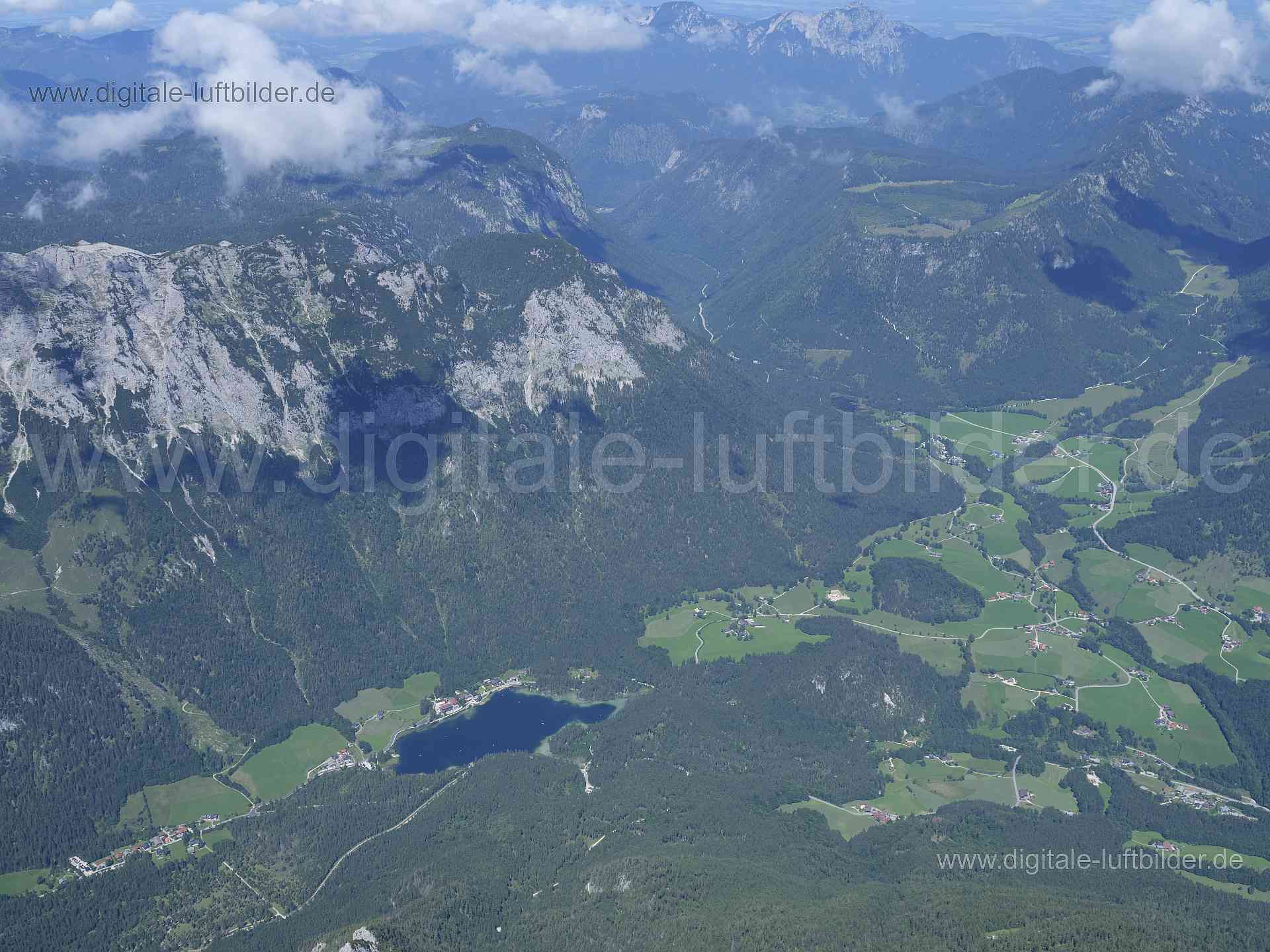 Luftaufnahme Berchdesgardener Land in Berchtesgaden | Oberbayern, Bayern