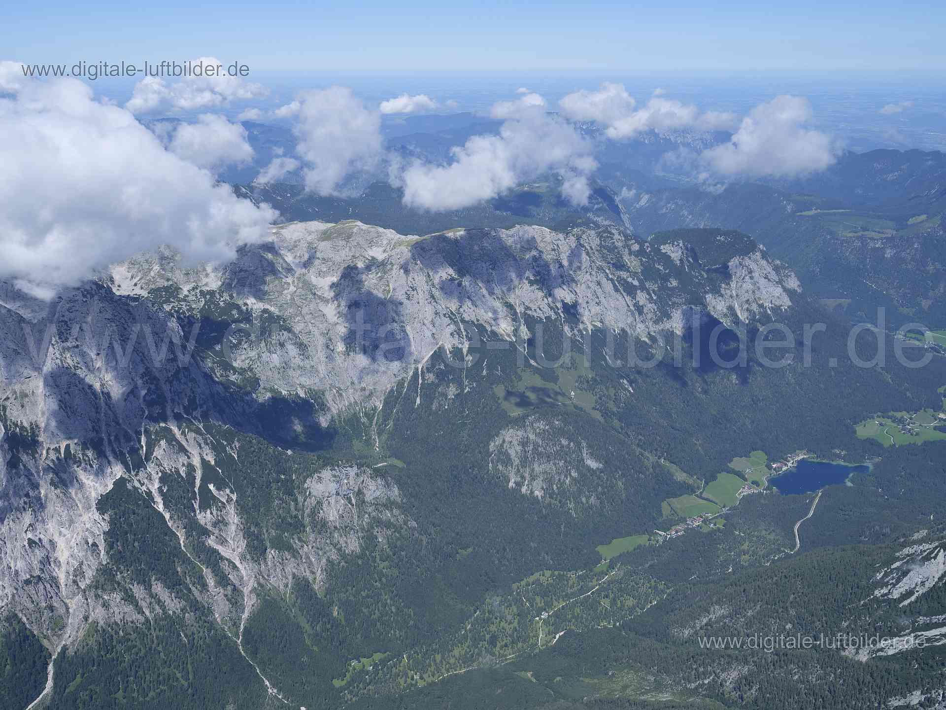 Luftaufnahme Berchdesgardener Land in Berchtesgaden | Oberbayern, Bayern