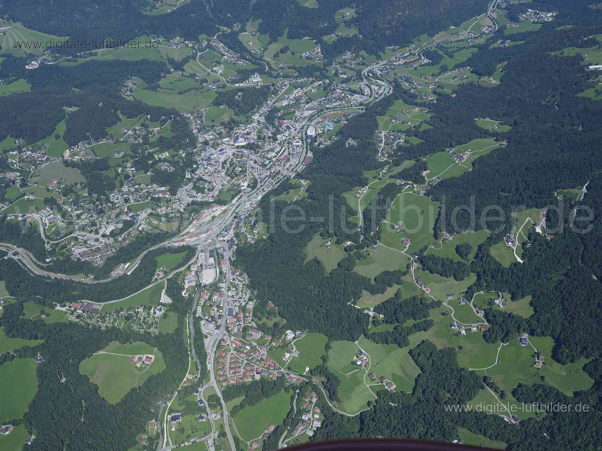 Luftaufnahme Berchtesgaden in Berchtesgaden | Oberbayern, Bayern