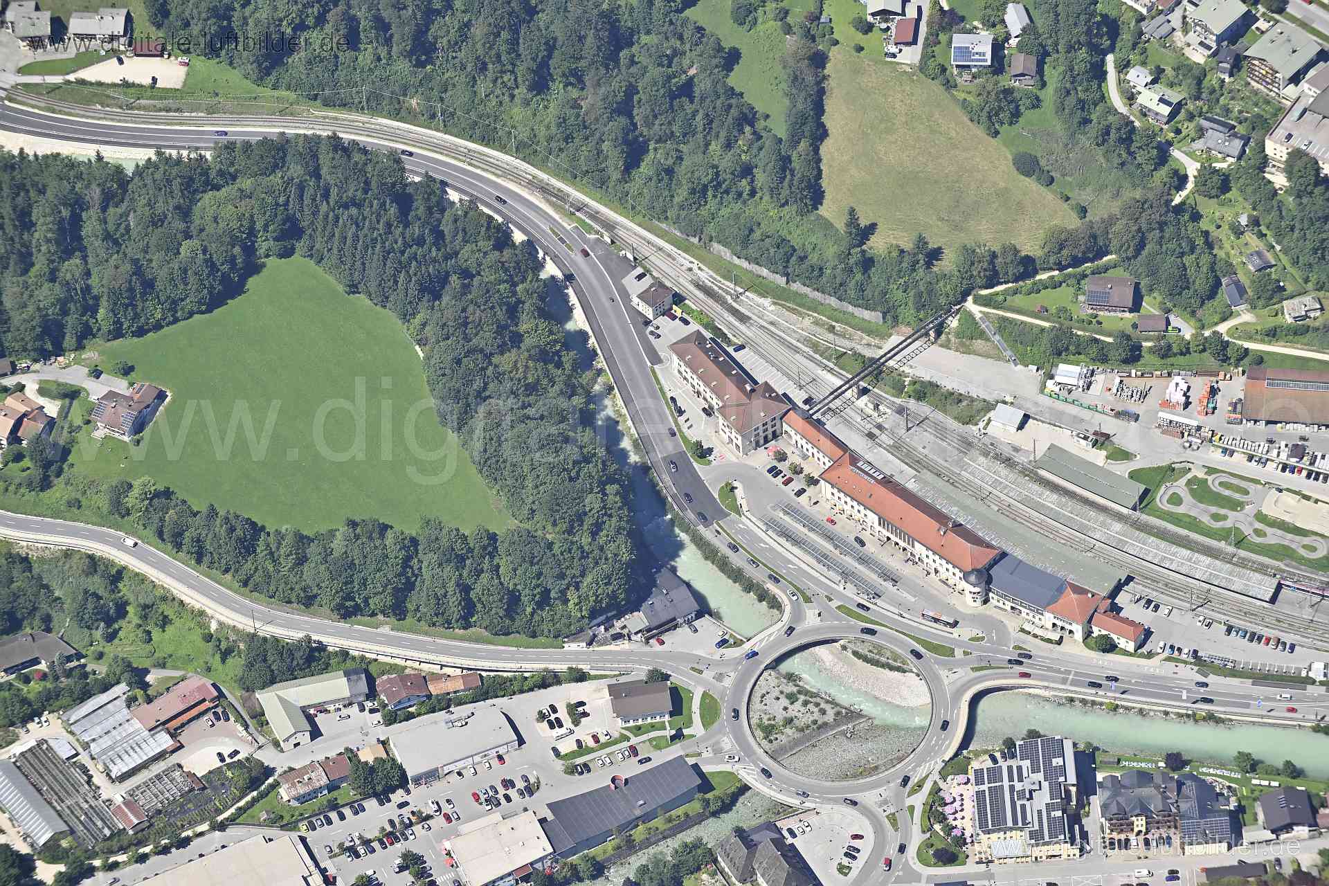 Luftaufnahme Berchtesgaden in Berchtesgaden | Oberbayern, Bayern