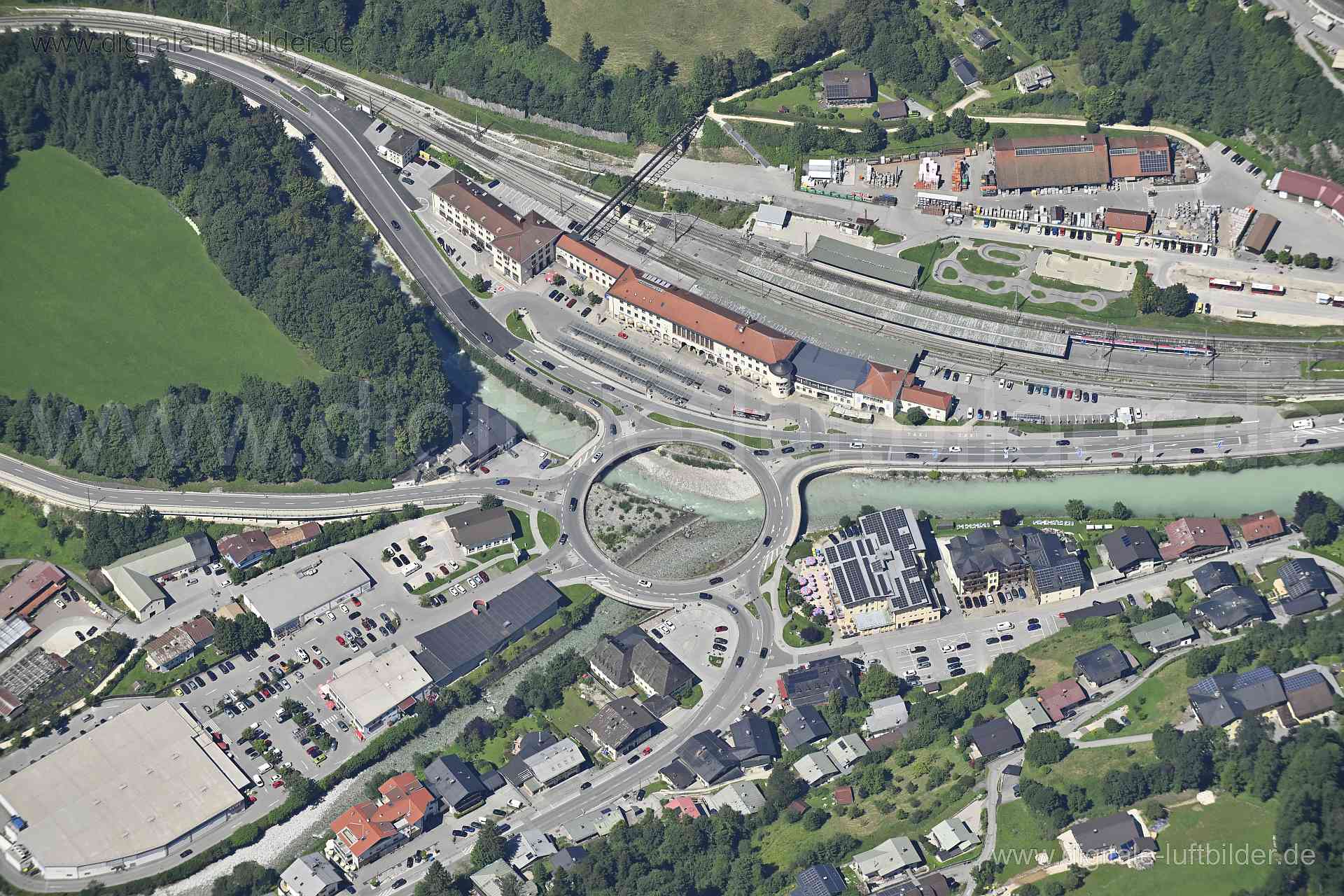 Luftaufnahme Berchtesgaden in Berchtesgaden | Oberbayern, Bayern