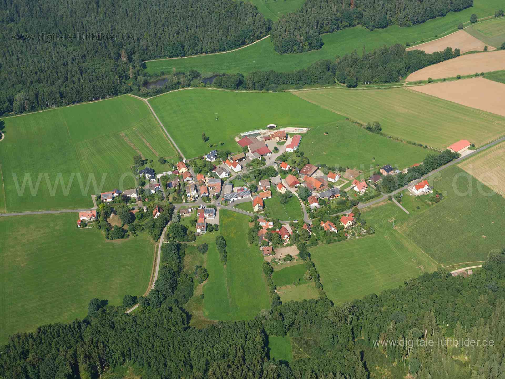 Luftaufnahme Haslach in Berg | Oberpfalz, Bayern