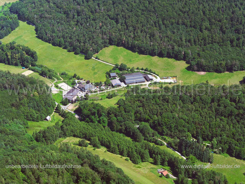 Luftaufnahme Waldmichelbacher Hof in Bessenbach | Unterfranken, Bayern
