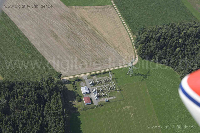 Luftaufnahme Umspannwerk in Birgland | Oberpfalz, Bayern