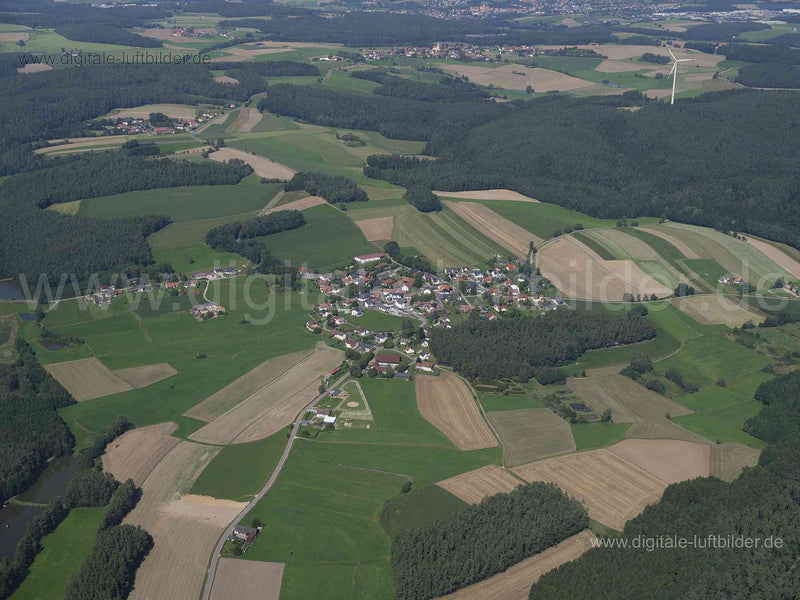 Luftaufnahme Windmais in Bodenwöhr | Oberpfalz, Bayern