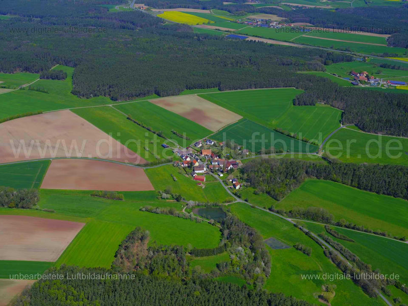 Luftaufnahme Bottenbach in Bottenbach | Mittelfranken, Bayern