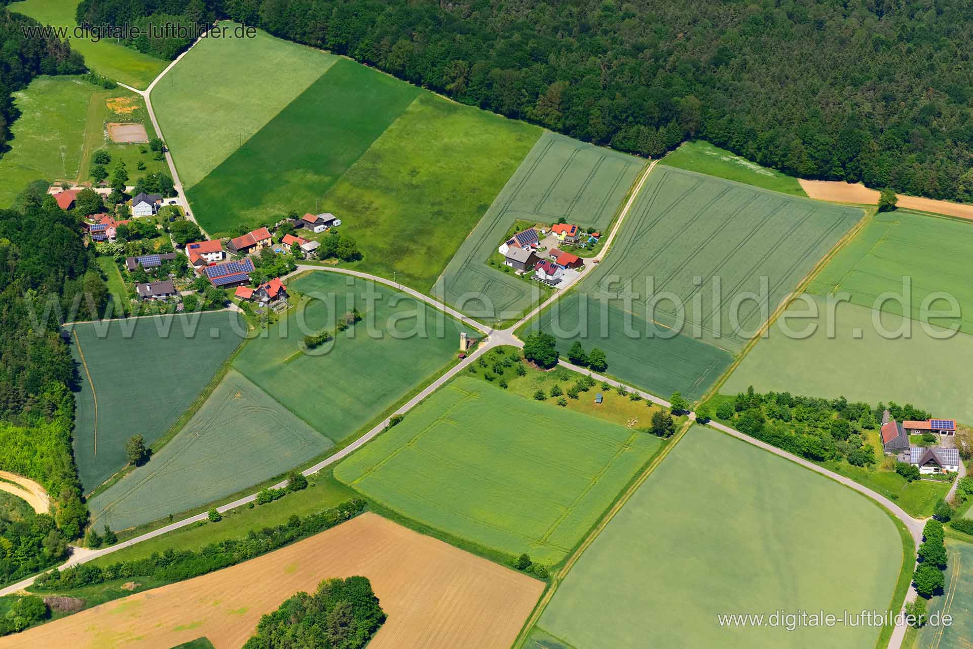 Luftaufnahme Babetsberg in Brunn | Oberpfalz, Bayern