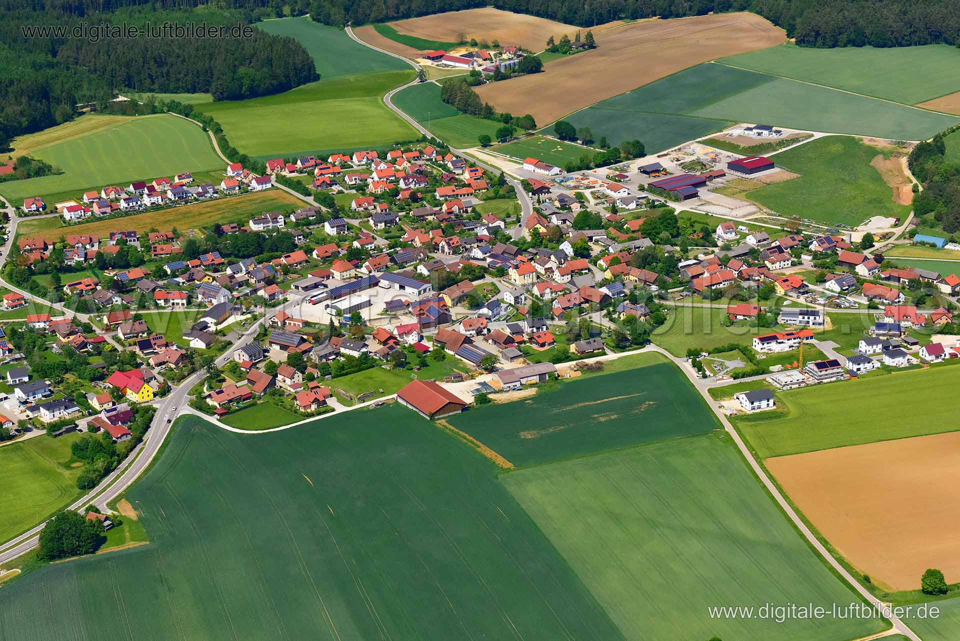 Luftaufnahme Brunn in Brunn | Oberpfalz, Bayern