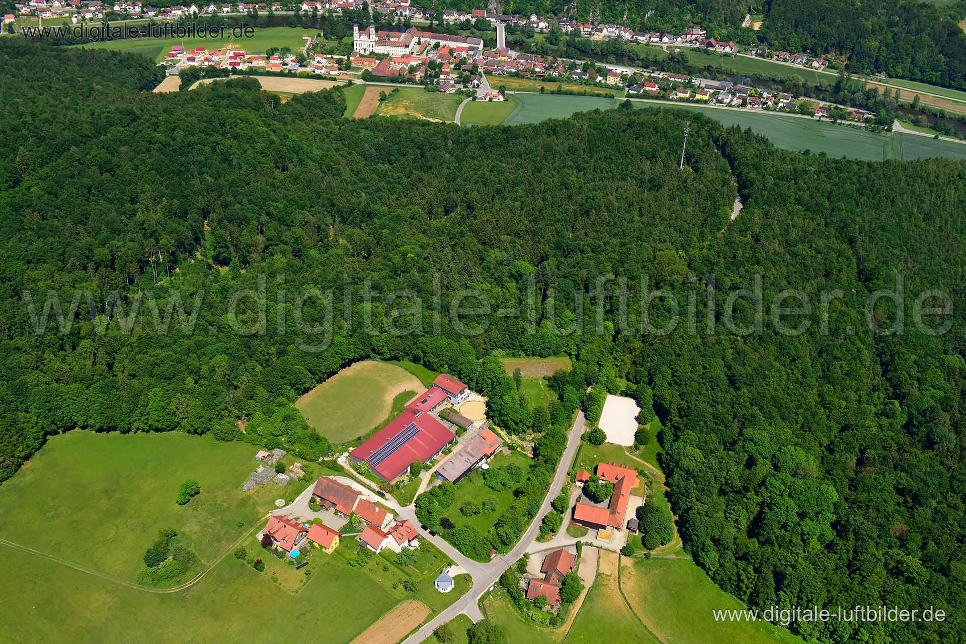 Luftaufnahme Münchsried in Brunn | Oberpfalz, Bayern